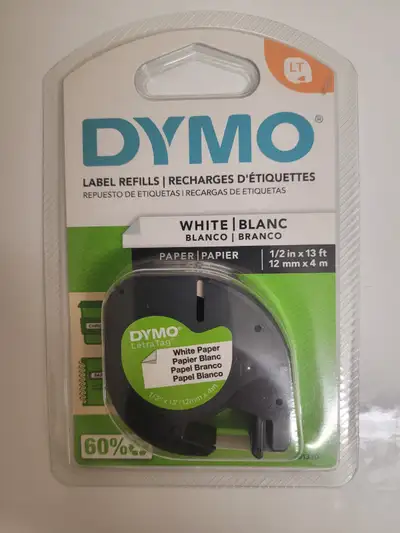 Recharge d'étiquettes DYMO,blanc, View more