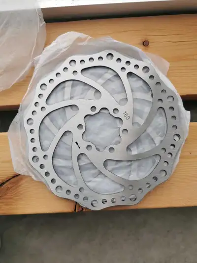 bike disc brake rotor. 160mm, set of two., View more