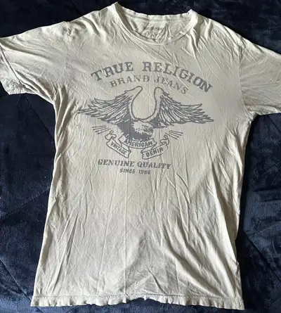 [Vintage] True Religion Distressed Eagle Shirt - Medium[Vintage], View more