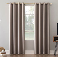 100% Blackout Window Curtain Panel