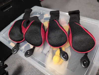 Generic Black/Red Golf Club wood covers, View more