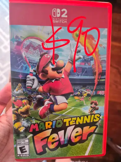 Switch 2 game Supermario tennis hot, View more
