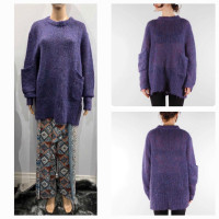 Acne Studios Violet Purple Mohair Knit Pullover XS Or Free Size