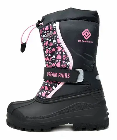 NEW Dream Pairs Kamick girl's Waterproof Winter Snow Boots siz 4, View more