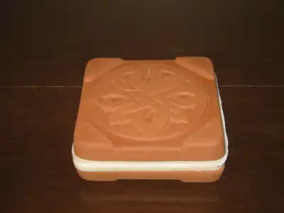 Lee Valley Terracotta Microwave Flower Press, View more