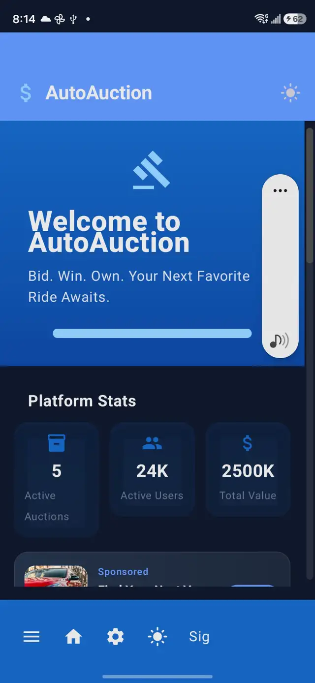 Android beta testers wanted for AutoAuction457911120303892481
