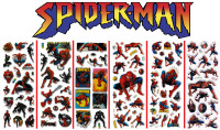 3D puffy Stickers SPIDERMAN SPIDER-MAN Superheroes