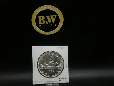 1960 Canada $1 MS-60 Coin, View more