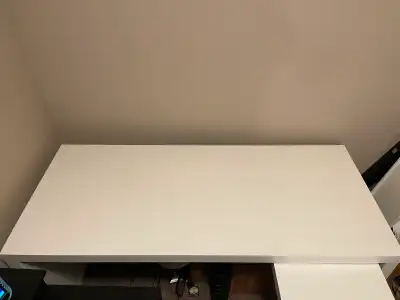 IKEA Malm with Pull-out Panel, White $180 / OBO, View more