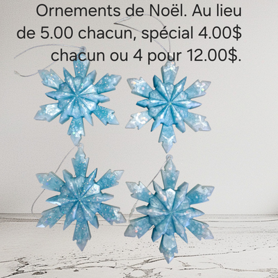 Ornements pour arbre de Noël en résine, View more