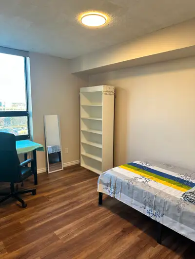 1 newly renovated furnished bed room for rent available from May 1 Shared bathroom, kitchen, and com...