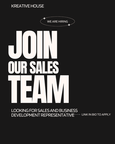 JOB: SALES AND BUSINESS DEVELOPMENT, View more