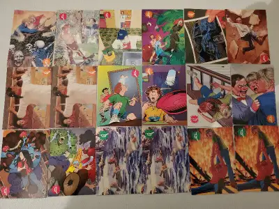 Goosebumps 90's Trading Cards (40 Cards) RARE CARLY BETH'S MASK, View more