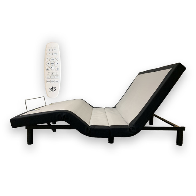 Massage Adjustable Bed Base with Wireless Remote, all size in Beds & Mattresses in Edmonton