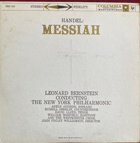 Handel: Messiah Double Record. 1958 Orig. Pressing