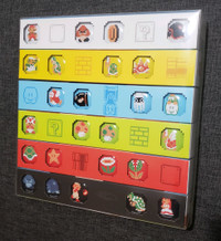 Club Nintendo Mario & Friends Pins Badges Macarons 2011