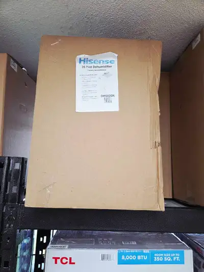 Je vends un déshumidificateur Hisense 35 pintes, idéal pour maintenir un niveau d'humidité optimal d...