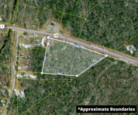 7 acres partially cleared residential/commercial lot Sable River