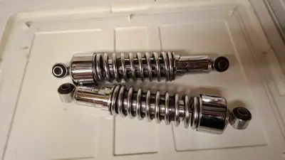 Original shocks from 05 xl1200c Harley Sportster.