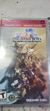 Final fantasy tactics, the lion war PSP