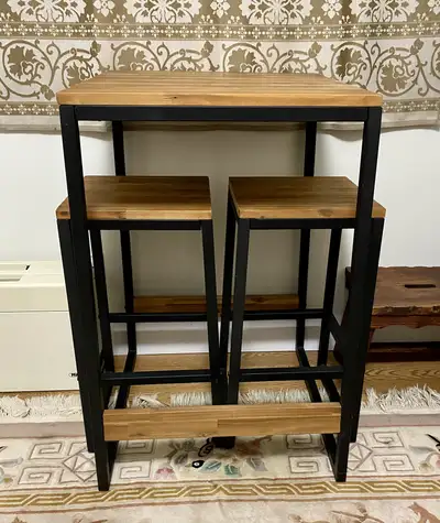 Corrine Wooden Bistro Set for Sale, View more