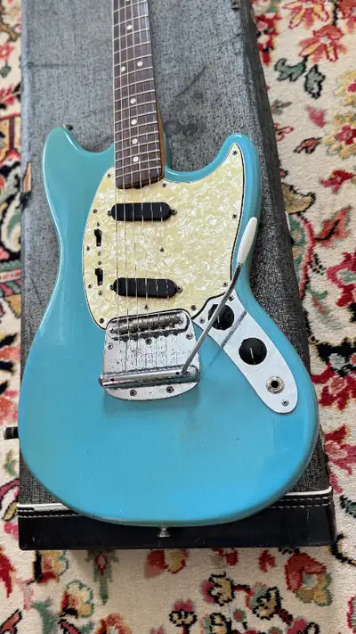 Fender Mustang (Daphne Blue, 1966), View more