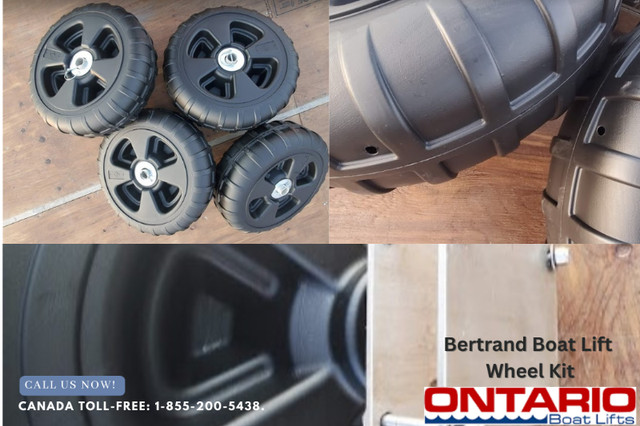 Bertrand Boat Lift Wheels: No-Hassle Transport. in Other in Regina