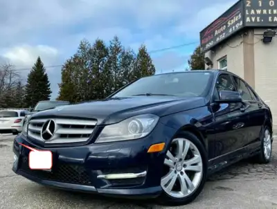Mercedes 2012 C300 4Matic Great conditions.
