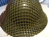 WW2 military helmet BRODIE camouflage netting VMC MK2 1943