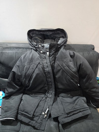 Boy's Heavyweight winter Jacket black size LG