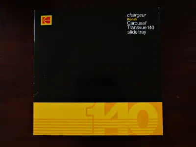 Kodak Carousel Transvue 140 Slide Tray - Plus de 50 disponibles, View more