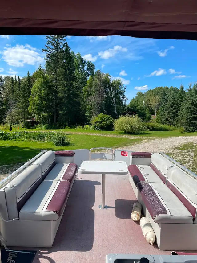 Pontoon boat-24 foot in Powerboats & Motorboats in Sudbury - Image 7