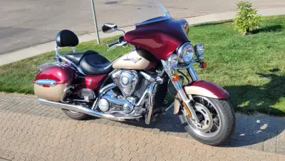 2009 Kawi Vulcan Nomad 1700. This Big Beautiful bike needs a new Rider. Serviced and ready, 2K on fr...