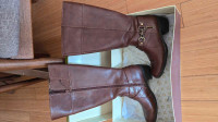 Naturalizer wide share brown tall boots 