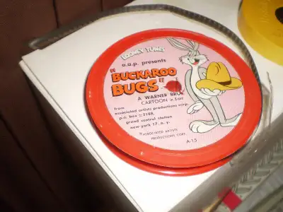 Loonie Tunes 8 mm film reel- Buckaroo Bugs