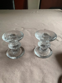 Crystal/Glass Candle Holders