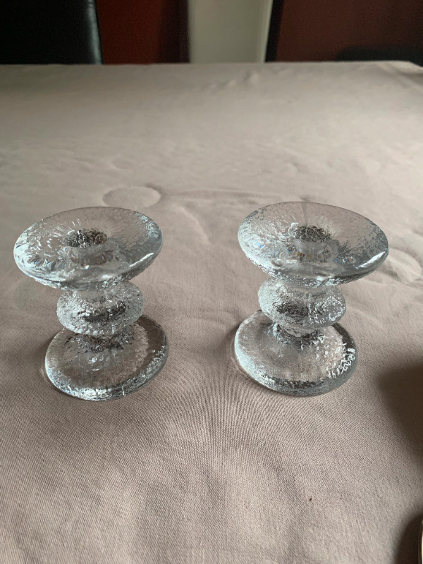 Crystal/Glass Candle Holders in Home Décor & Accents in Oshawa / Durham Region