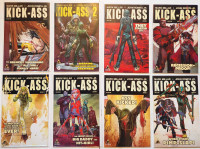 KICK-ASS #1-8 COMPLETE SERIES LOT. ICON 2008