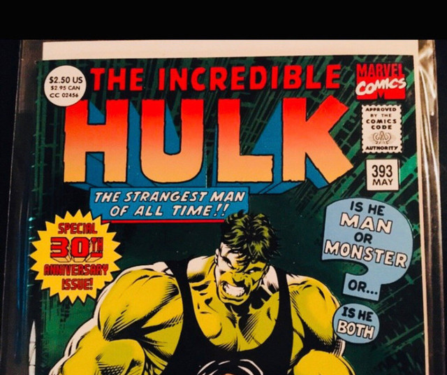 The Incredible Hulk #393 Special Issue Rare Newsstand in Comics & Graphic Novels in Brantford - Image 2