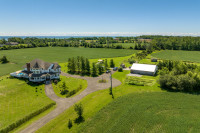 COUNTRY ESTATE ON 50 ACRES WITH 45X60 HEATED SHOP!
