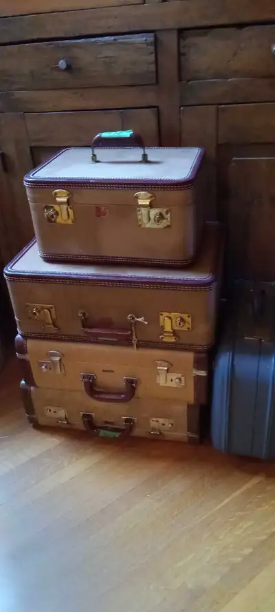 vintage suitcases, View more