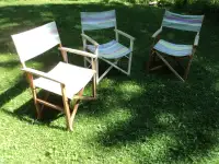 3 Vintage Lawn Chairs..