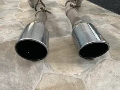 2 oem resonators with tips from a Dodge Ram. Nothing wrong with them, just wanted a different exhaus...