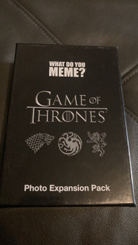 Game of Thrones- What do you meme photo expansion pack 