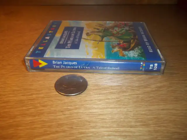 The Pearls of Lutra-A tale of Redwall-Read by Brian Jacques-1997 in CDs, DVDs & Blu-ray in City of Montréal - Image 3