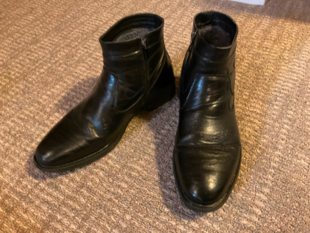 Men’s Leather Winter Ankle Boots in Men's Shoes in Peterborough