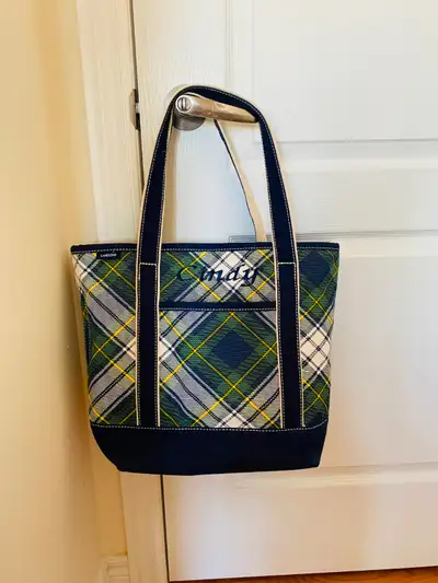 Woman's - Blue and Green Tote Bag, View more