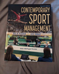 Contemporary Sport Management 7th Edition