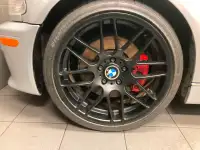 BMW E46 M3 19x8.5/9.5 staggered ZCP VMR VB3 / 245/275 tires