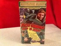 Flash Gordon's Trip to Mars Starring Buster Crabbe (VHS, 2-Tape